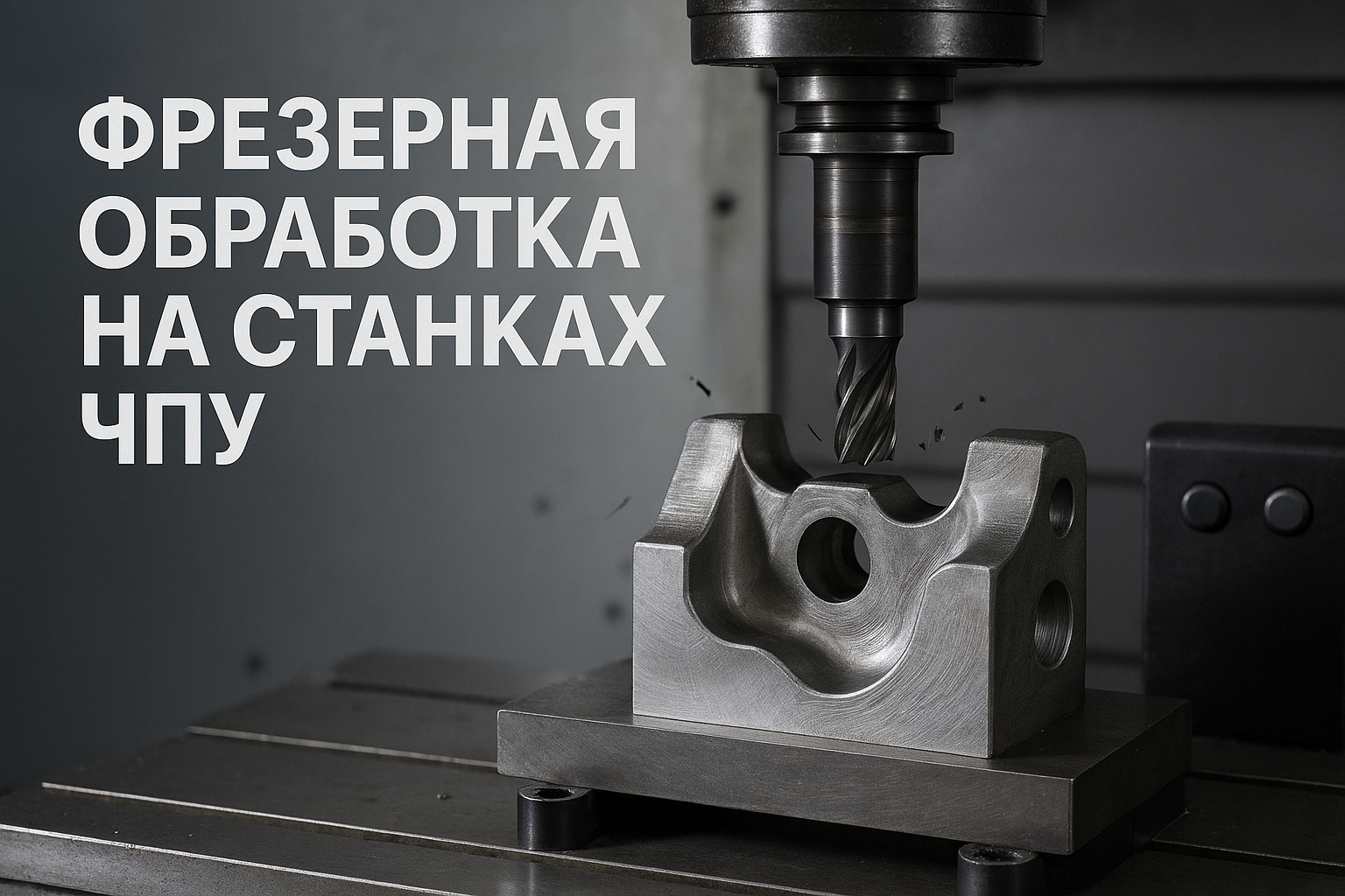 Фрезерная обработка на станках ЧПУ