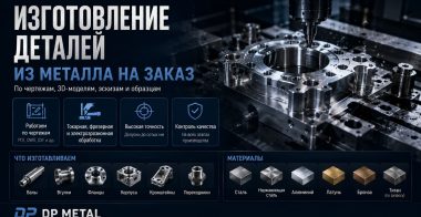 Изготовление деталей из металла на заказ в Москве